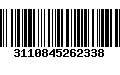 Código de Barras 3110845262338