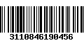 Código de Barras 3110846190456