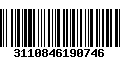 Código de Barras 3110846190746