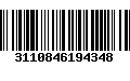 Código de Barras 3110846194348