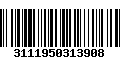 Código de Barras 3111950313908