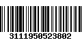 Código de Barras 3111950523802