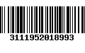 Código de Barras 3111952018993