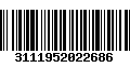 Código de Barras 3111952022686