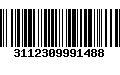 Código de Barras 3112309991488