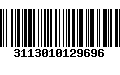 Código de Barras 3113010129696