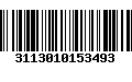 Código de Barras 3113010153493