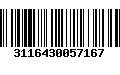 Código de Barras 3116430057167