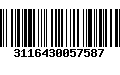 Código de Barras 3116430057587