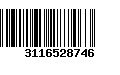 Código de Barras 3116528746