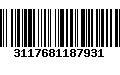 Código de Barras 3117681187931