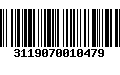 Código de Barras 3119070010479