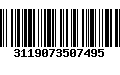 Código de Barras 3119073507495