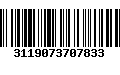 Código de Barras 3119073707833