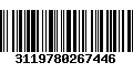 Código de Barras 3119780267446