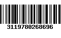 Código de Barras 3119780268696