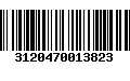 Código de Barras 3120470013823