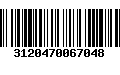 Código de Barras 3120470067048