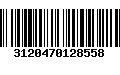 Código de Barras 3120470128558