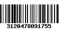 Código de Barras 3120478091755