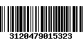 Código de Barras 3120479015323