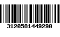 Código de Barras 3120581449290