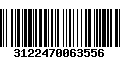 Código de Barras 3122470063556