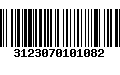 Código de Barras 3123070101082