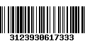 Código de Barras 3123930617333