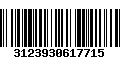 Código de Barras 3123930617715
