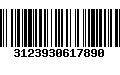 Código de Barras 3123930617890