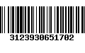 Código de Barras 3123930651702