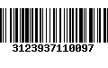 Código de Barras 3123937110097