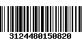 Código de Barras 3124480150820