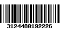 Código de Barras 3124480192226