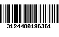 Código de Barras 3124480196361