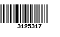 Código de Barras 3125317