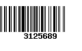 Código de Barras 3125689