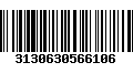 Código de Barras 3130630566106