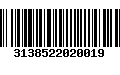 Código de Barras 3138522020019