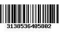 Código de Barras 3138536405802