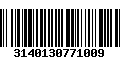 Código de Barras 3140130771009