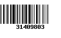 Código de Barras 31409803