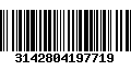 Código de Barras 3142804197719