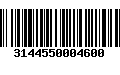 Código de Barras 3144550004600