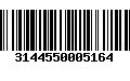 Código de Barras 3144550005164