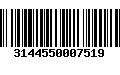 Código de Barras 3144550007519