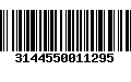 Código de Barras 3144550011295