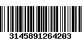 Código de Barras 3145891264203