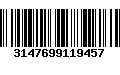 Código de Barras 3147699119457